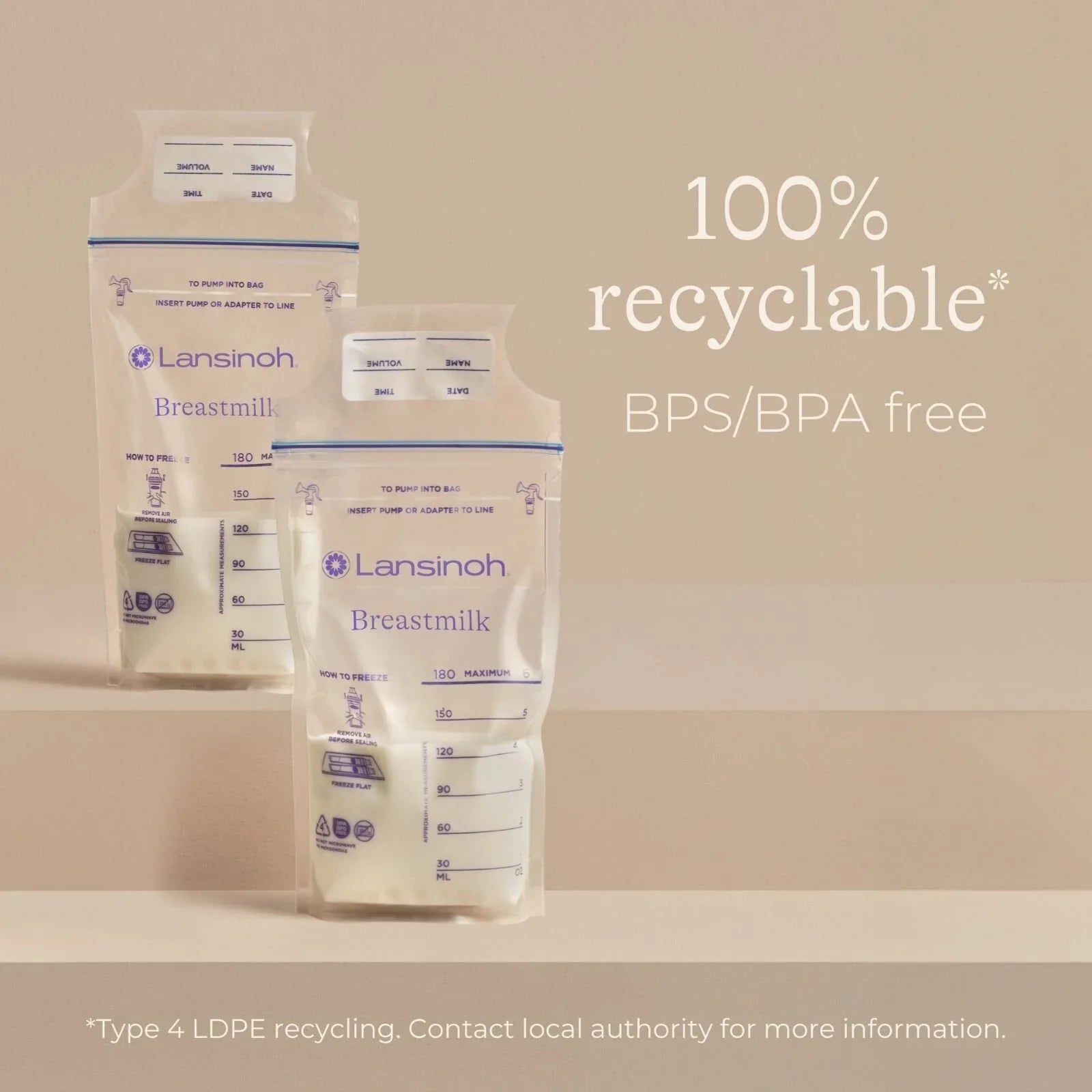 Lansinoh Breastmilk Storage Bags 50 pcs